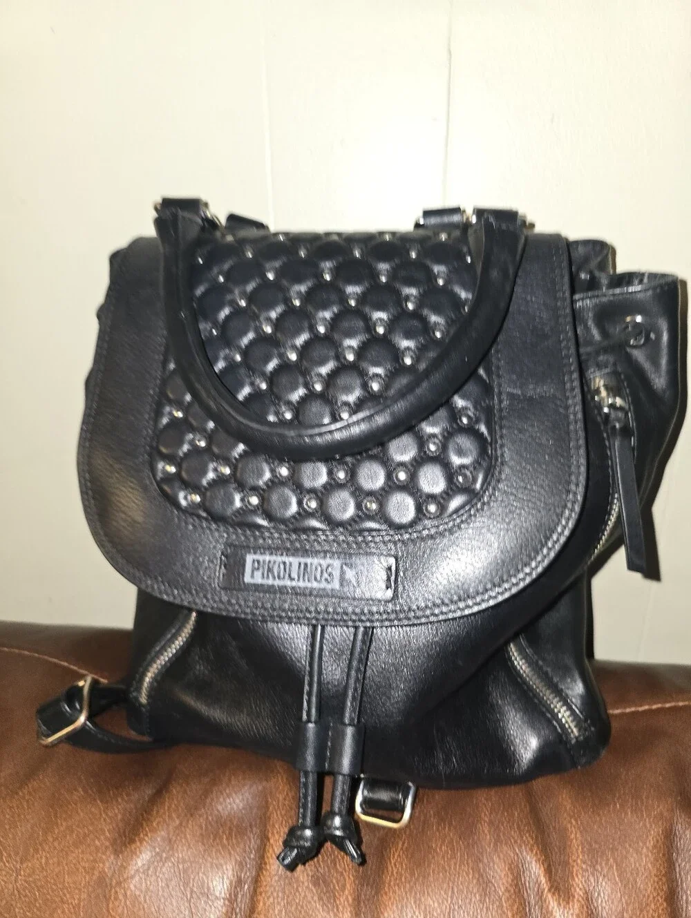 Beautiful Pikolinos Leather Backpack/handbag